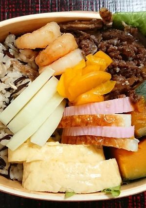 牛挽き肉とゴボウの佃煮-レシピのメイン写真