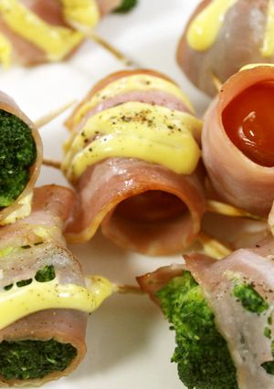 お弁当やおつまみに！ベーコン巻き-レシピのメイン写真