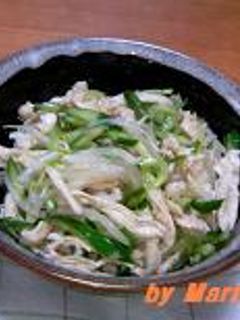 鶏肉と胡瓜の中華風和え物-レシピのメイン写真