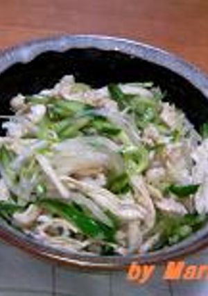 鶏肉と胡瓜の中華風和え物-レシピのメイン写真