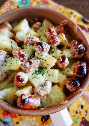 シンプル&簡単♪ベイクドチーズポテト-レシピのメイン写真