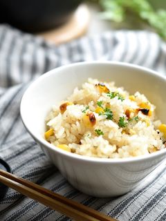 香ばしい焼きとうもろこしご飯☆-レシピのメイン写真