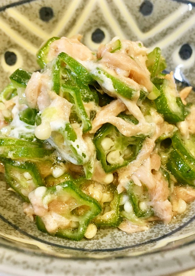 オクラとツナの和え物-レシピのメイン写真