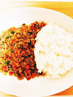 時短キーマカレー!-レシピのメイン写真