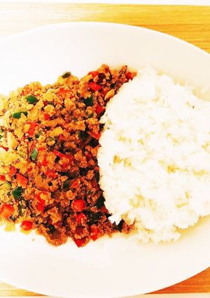 時短キーマカレー！-レシピのメイン写真