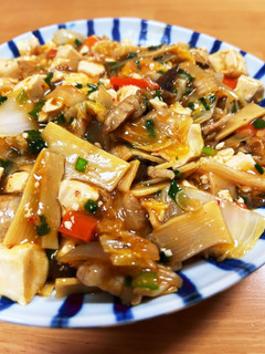 大人の給食☆豚キムチ豆腐-レシピのメイン写真
