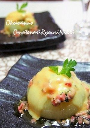 新玉ねぎのイタリアンレンジ蒸し-レシピのメイン写真