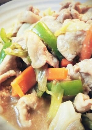 ご飯が進む！！豚肉の味噌炒め-レシピのメイン写真