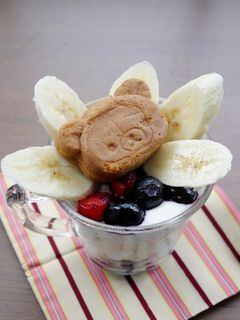 リラックマパフェ-レシピのメイン写真