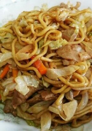 簡単！焼きそば-レシピのメイン写真