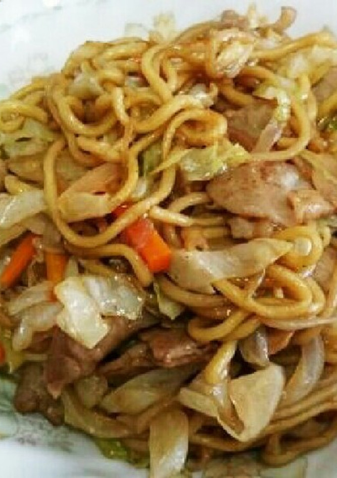 簡単！焼きそば-レシピのメイン写真