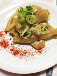 ネギメンマ-レシピのメイン写真
