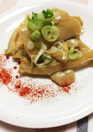 ネギメンマ-レシピのメイン写真