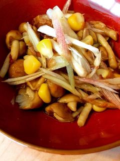 なめこと茗荷のおかか和え♪簡単もう一品-レシピのメイン写真