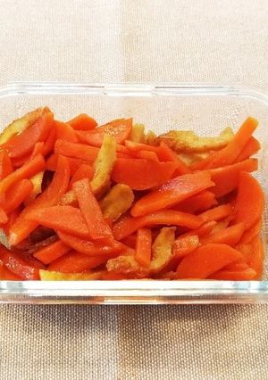 人参のカレーきんぴら-レシピのメイン写真