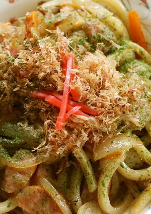 簡単♪味付けはめんつゆで！焼うどん-レシピのメイン写真