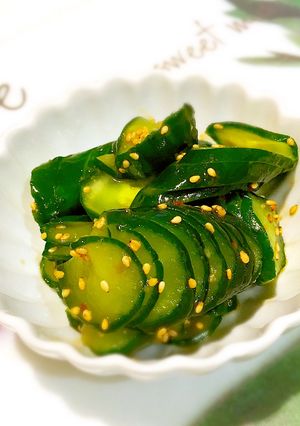 やみつき!居酒屋風のきゅうり旨辛だれ-レシピのメイン写真