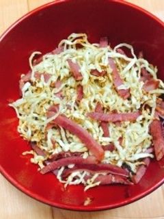 切干大根とスモークタンのカリカリ炒め-レシピのメイン写真