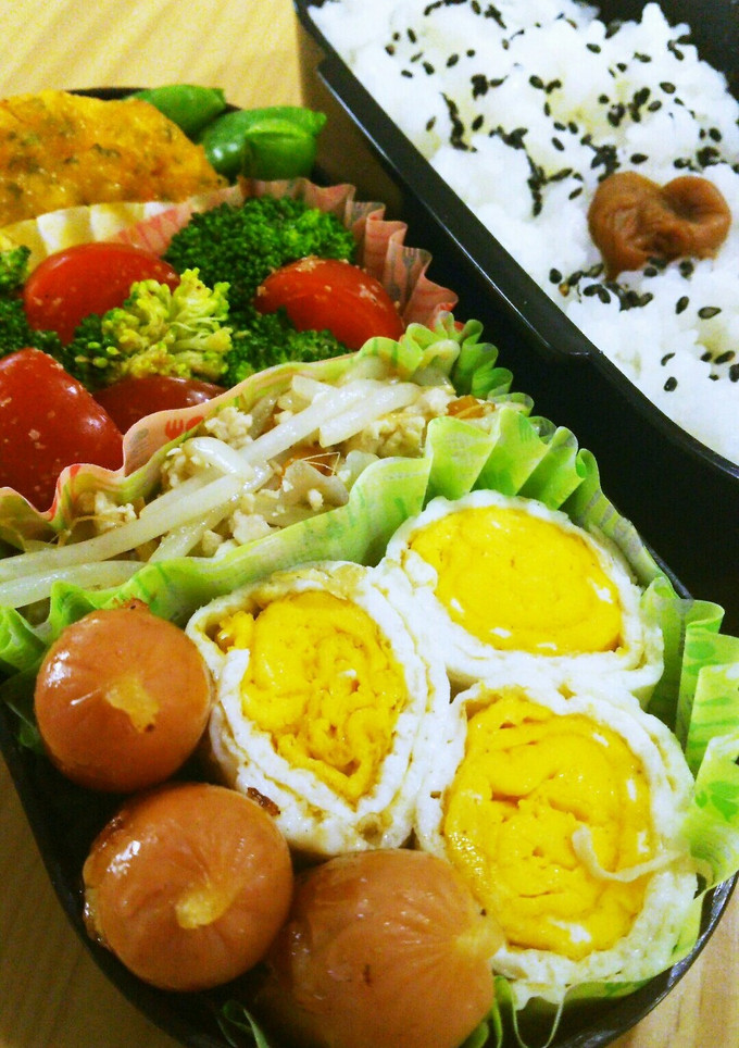 【お弁当】目玉焼きのような卵焼き-レシピのメイン写真