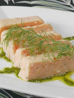 豆乳スモークサーモンテリーヌ-レシピのメイン写真
