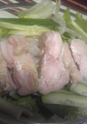 ボリューミー鶏肉のベジボウル-レシピのメイン写真
