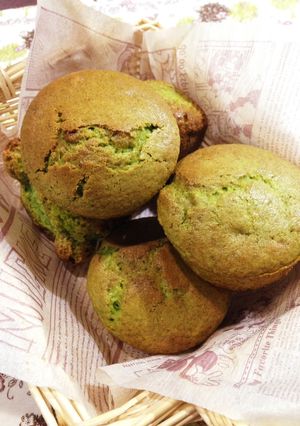 HM簡単ほうれん草ケーキ♪-レシピのメイン写真