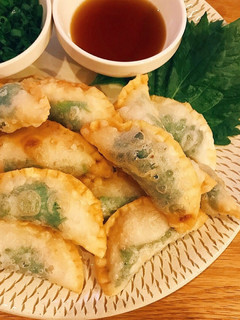 えびはんぺん大葉の揚げ餃子-レシピのメイン写真