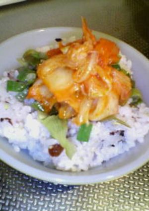 即席☆ECO葱キム丼-レシピのメイン写真