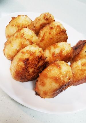 余ったご飯で焼おにぎり( ´∀` )b-レシピのメイン写真