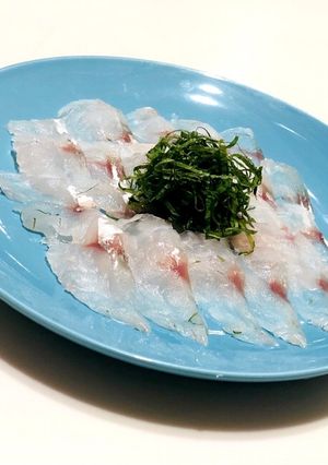真ごちの薄造り-レシピのメイン写真
