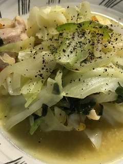 手抜き野菜スープ♬ゆで卵が決めて♬-レシピのメイン写真