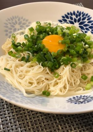 【覚書き】ごま油そうめん-レシピのメイン写真