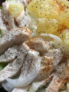 鶏肉とグレープフルーツのサラダ-レシピのメイン写真