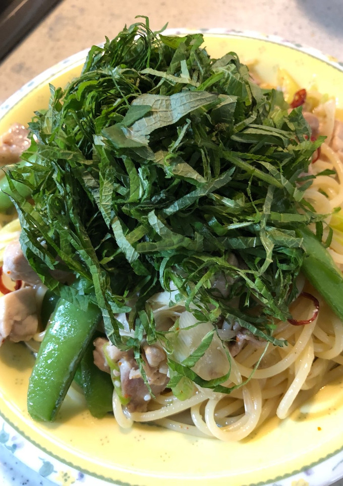 松茸のお吸い物の素で作る激ウマ和風パスタ-レシピのメイン写真