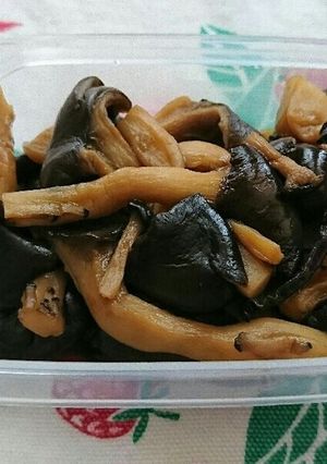 ひらたけの煮物-レシピのメイン写真