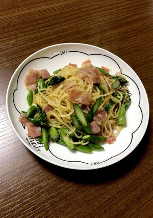 アスパラとベーコンのパスタ-レシピのメイン写真