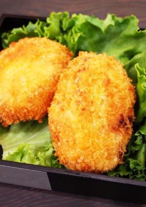 ははつゆで食べる新じゃがコロッケ-レシピのメイン写真