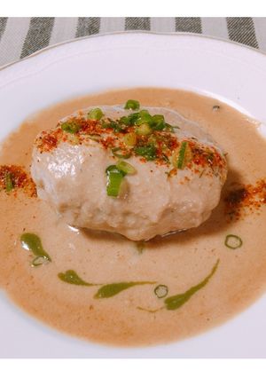 豆乳味噌煮込みハンバーグ♡豆腐入り-レシピのメイン写真