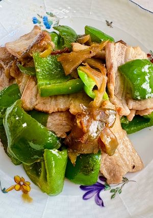 豚バラと搾菜の塩炒め-レシピのメイン写真