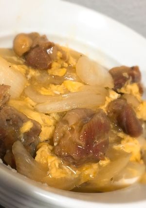 【缶詰】簡単親子丼【3分クッキング】-レシピのメイン写真