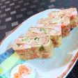 ♬納豆カニカマねぎの卵焼き♬ひとりサイズ