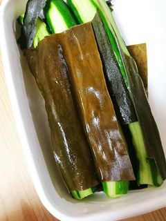 きゅうりの昆布締め-レシピのメイン写真