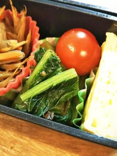 お弁当に!納豆のタレでからし和え☆-レシピのメイン写真