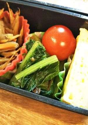 お弁当に！納豆のタレでからし和え☆-レシピのメイン写真