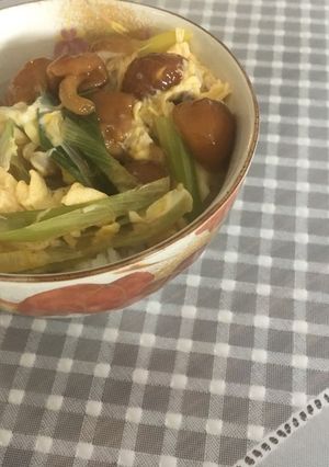 なめこ丼-レシピのメイン写真
