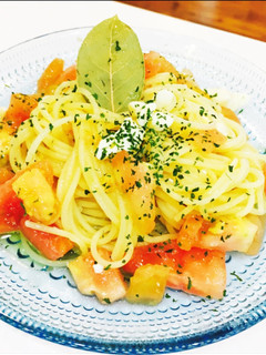 トマトとモッツァレラチーズの冷製パスタ-レシピのメイン写真