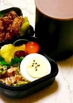 ズボラで愛♡チキンカツ弁当②-レシピのメイン写真