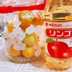 りんご酢で梅サワー-レシピのメイン写真