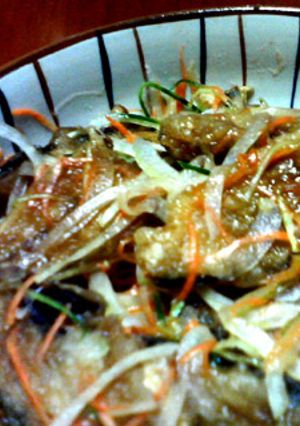 豆アジ中骨の南蛮漬け-レシピのメイン写真
