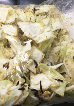 酢キャベツとしそ昆布でうまうまダイエット-レシピのメイン写真